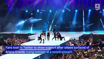 Ariana Grande Addresses Onstage Breakdown in Open Letter