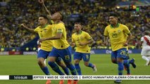 Brasil es campeón de la Copa América al imponerse a Perú por 3 a 1