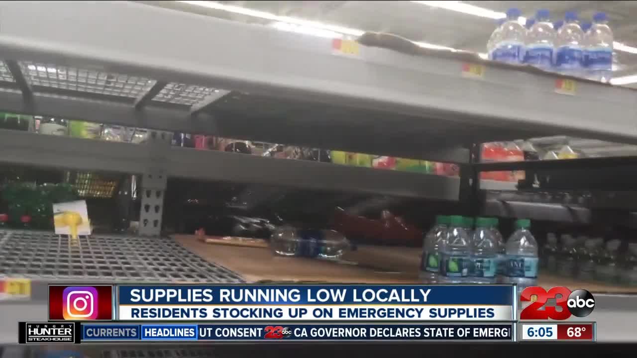 Earthquake Aftermath: Supplies running low