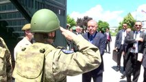 Cumhurbaşkanı Erdoğan'dan, Bosna Hersek'teki Türk askerleri birliğine ziyaret