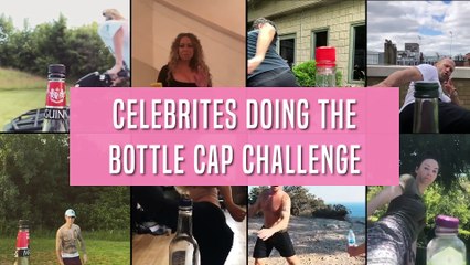 Celebs Doing The Bottle Cap Challenge