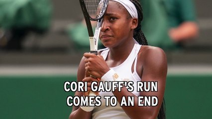 Coco Gauff Loses At Wimbledon As Fairy Tale Run Ends