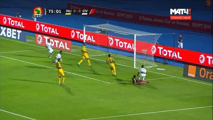 Wilfried Zaha Goal HD -  Mali	0-1	Ivory Coast 08.07.2019
