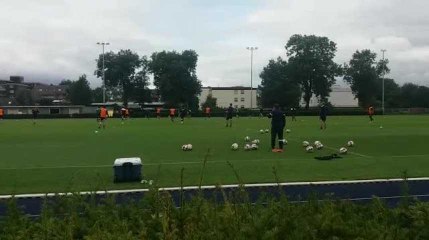 SC Charleroi: les Zèbres en stage à Kamen, jour 3 (matin)