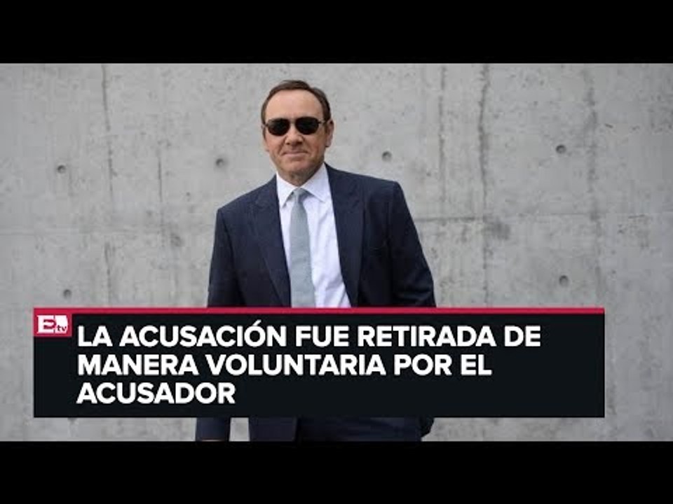 Joven retira acusación sexual contra Kevin Spacey