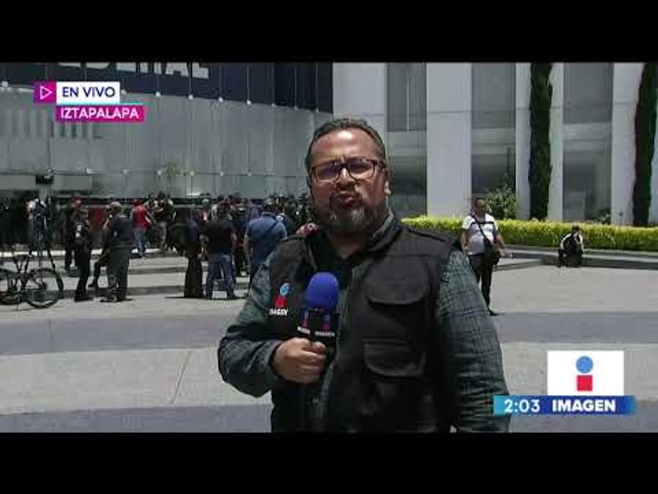 Continúan las reuniones entre elementos de la Policía Federal en las instalaciones de Iztapalapa