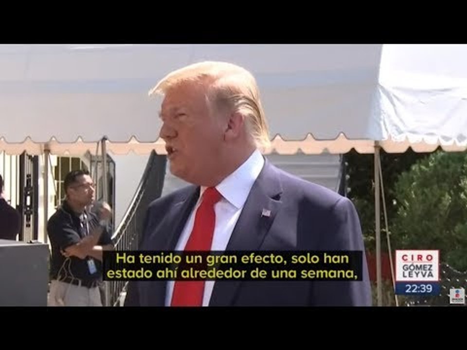 ¿Cuántas veces ha felicitado Trump a México por migración? | Noticias con Ciro Gómez Leyva