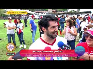 José Ron y otros actores se echaron una cascarita por una buena causa | Sale el Sol