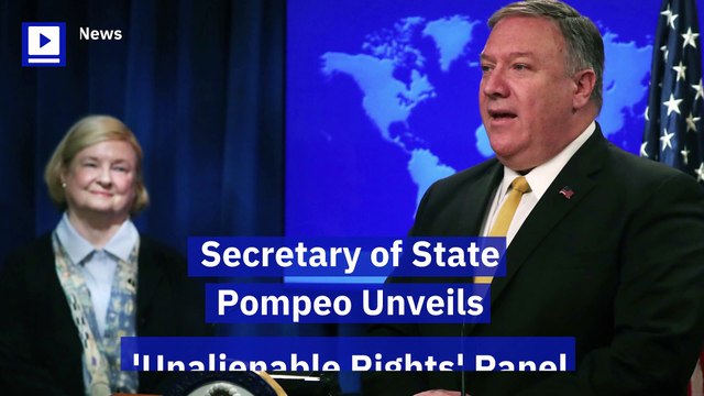 Secretary of State Pompeo Unveils 'Unalienable Rights' Panel