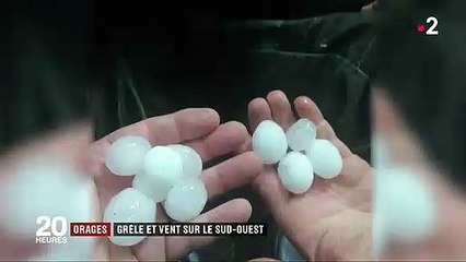 Intempéries : orages, grêle et vent balayent le sud-ouest