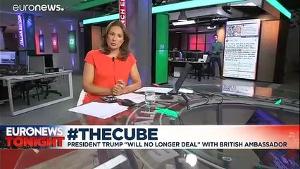 UK backs ambassador to Washington despite furious Trump tweets