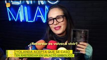 ¡Yolanda Andrade SE CASÓ! La conductora revela que lo hizo hace algunos años y fue con una famosa.