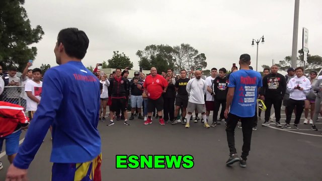 Manny Pacquiao Calls Him Lamar Odom Meet Boxing Star Darwin Price 14-0