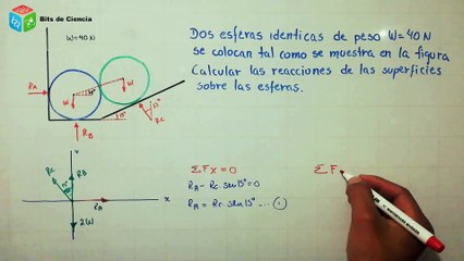 ✅ EJERCICIO #10 DE FISICA ESTATICA (TENSIONES, ANGULOS, EQUILIBRIO & BLOQUES)