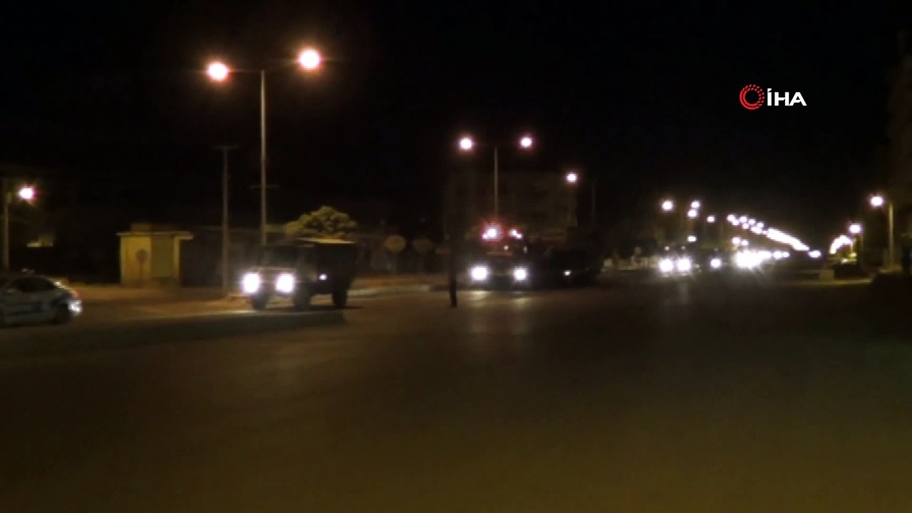 Suriye sınırına tank ve obüs sevkıyatı