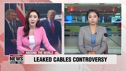 Trump will ‘no longer deal’ with UK ambassador after cables