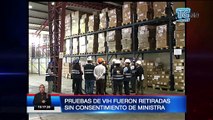 Retiraron pruebas rápidas de VIH