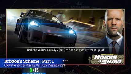 CSR Racing 2 | Events | Brixton's Scheme | Part 1 |Chevrolet Corvette ZR1 & Nissan Veilside Fairlady Z (Z33)