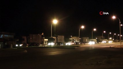 Sınırın sıfır noktasına askeri sevkıyat