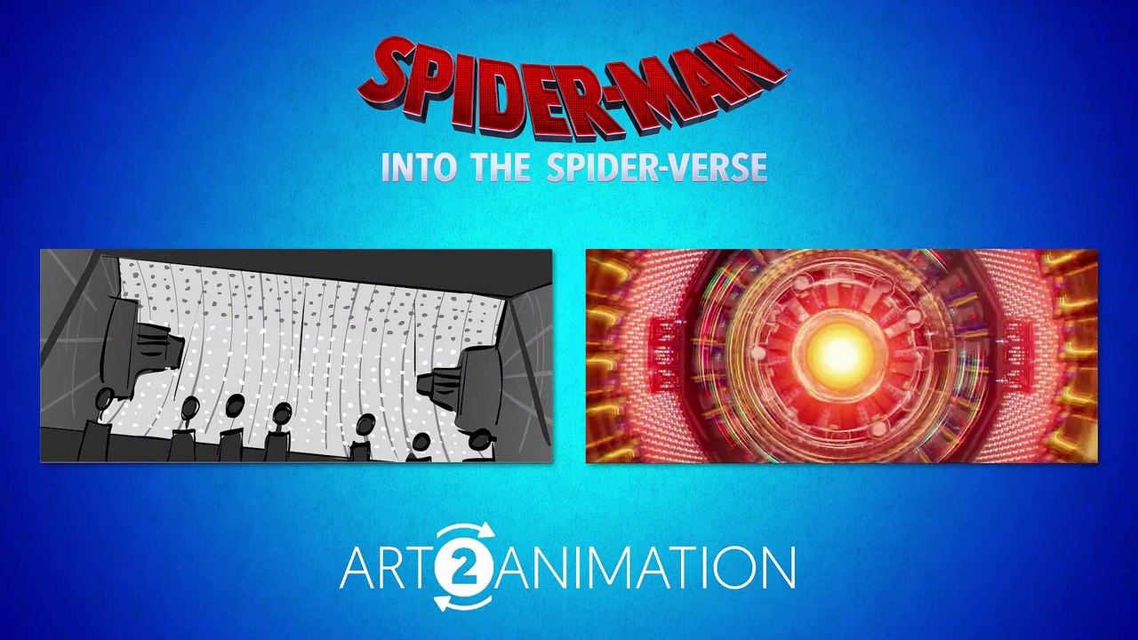 SPIDER-MAN- INTO THE SPIDER-VERSE - Art 2 Animation