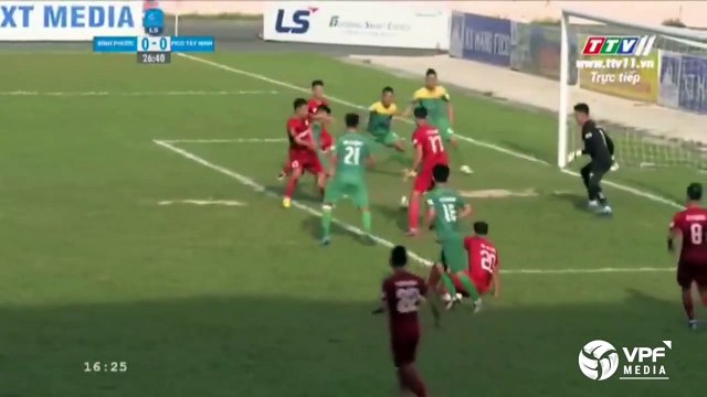 Bình Phước đánh bại Tây Ninh, áp sát ngôi đầu | Hạng nhất Quốc gia LS 2019 | VPF Media