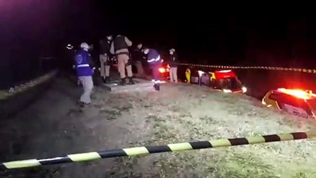 Homem morre ao sofrer descarga elétrica às margens da PR-486
