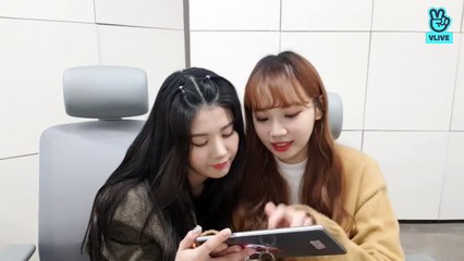 아이즈원, 은비 씨랑 채원 씨는 휴대폰에 서로 어떻게 저장했나요