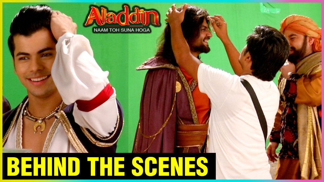 BEHIND THE SCENES Of Aladdin Naam Toh Suna Hoga | Siddharth Nigam aka Ali, Zafar, Raashul Tondon