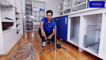 HƯỚNG DẪN LẮP ĐẶT MÂM XOAY NAN - Eurogold.com.vn