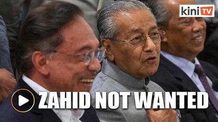 Dr Mahathir: Even if Zahid applied, we wouldn't accept him