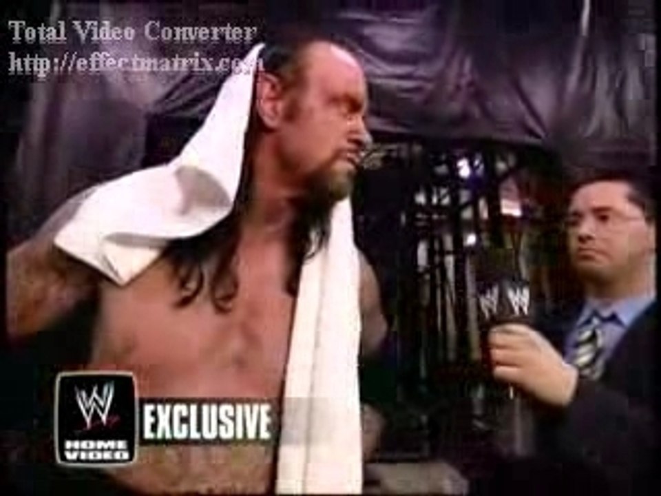 The Undertaker after Winning The RR 2007