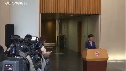 Hong-Kong : "le projet de loi sur les extraditions vers la Chine est mort"