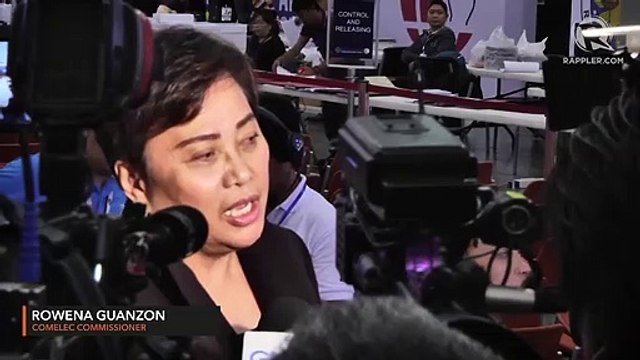 Comelec's Guanzon: Results from the transparency server are accurate, credible