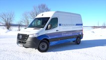 Mercedes-Benz eSprinter – Wintertest im elektrischen Sprinter