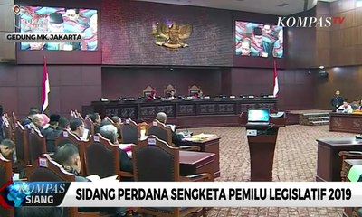 MK Gelar Sidang Perdana Sengketa Pemilu Legislatif 2019