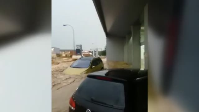 Las lluvias torrenciales dejan al menos un muerto en Navarra