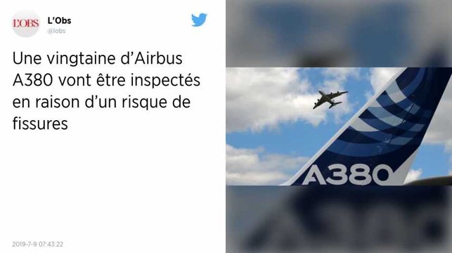 A380 : Des « cas de fissures » signalés sur les ailes de plusieurs avions