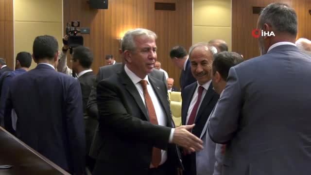 Ankara Büyükşehir Belediye Meclisi, Mansur Yavaş'ın başkanlığında toplandı