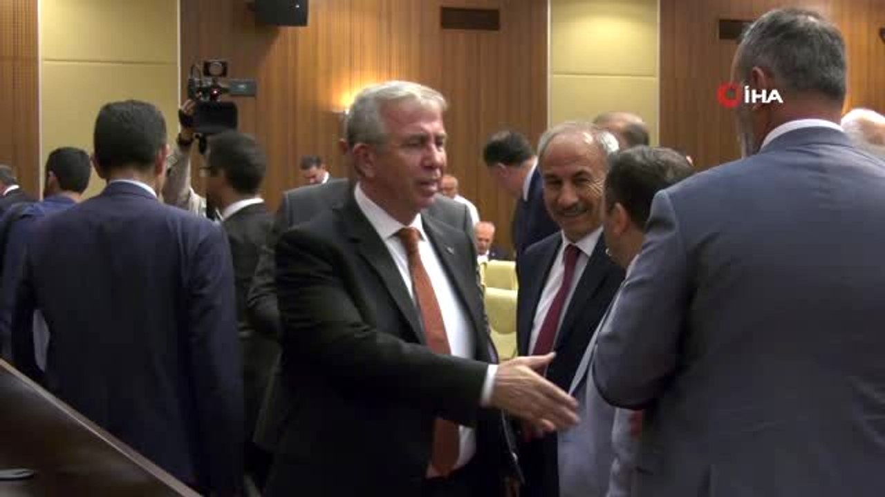 Ankara Büyükşehir Belediye Meclisi, Mansur Yavaş'ın başkanlığında toplandı
