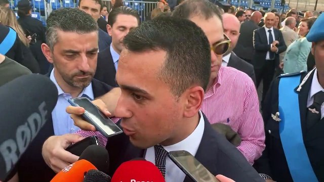 Di Maio - Dichiarazioni alla stampa da Roma alla festa della Polizia Penitenziaria (08.07.19)