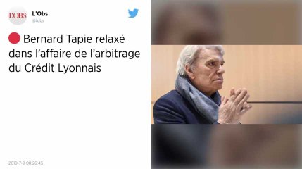 Bernard Tapie est relaxé dans le procès de l'arbitrage du Crédit Lyonnais