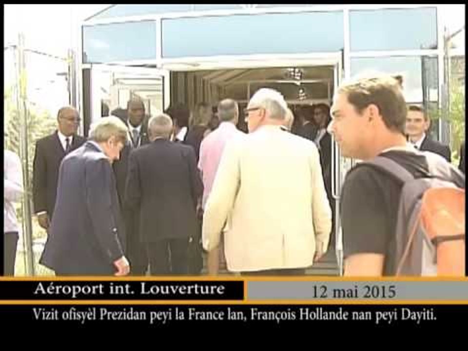 Le Président Français, François Hollande a effectué une visite officielle en Haïti