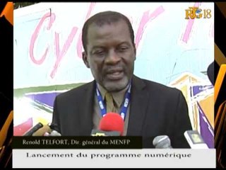 Haïti / Éducation.- Programme d'éducation numérique.