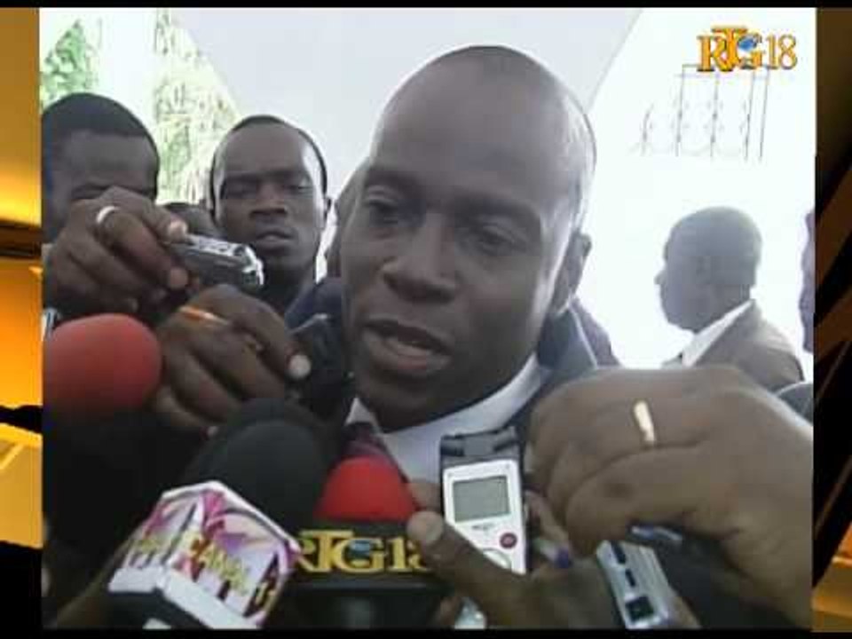 Haïti / Élection.-  Rencontre entre les membres du CEP et les candidats à la présidence.