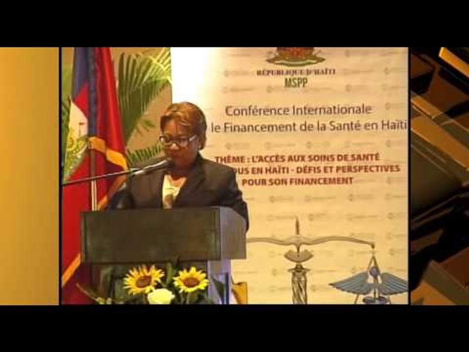 Haïti / Santé.- Conférence internationale sur le financement de la santé en Haïti