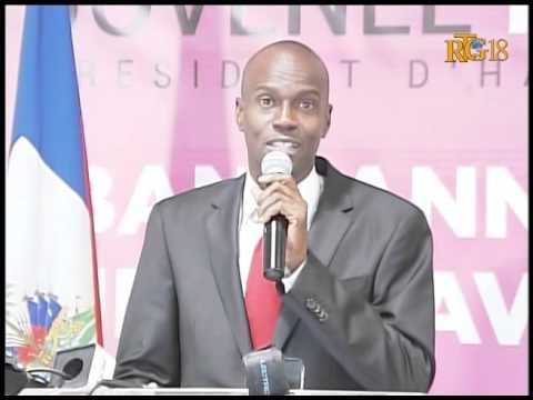 Le candidat à la présidence du PHTK, Jovenel MOISE est intervenu ce vendredi 6 novembre 2015.