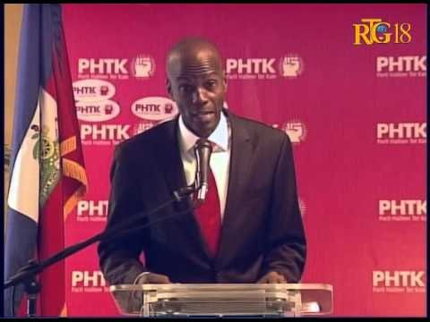 Jovenel MOISE, Candidat à la présidence PHTK / Conférence 22 octobre 2015