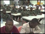 Visite du Ministre de la Défense, Lener Renaud   à la base du Corps des Ingénieurs Militaires