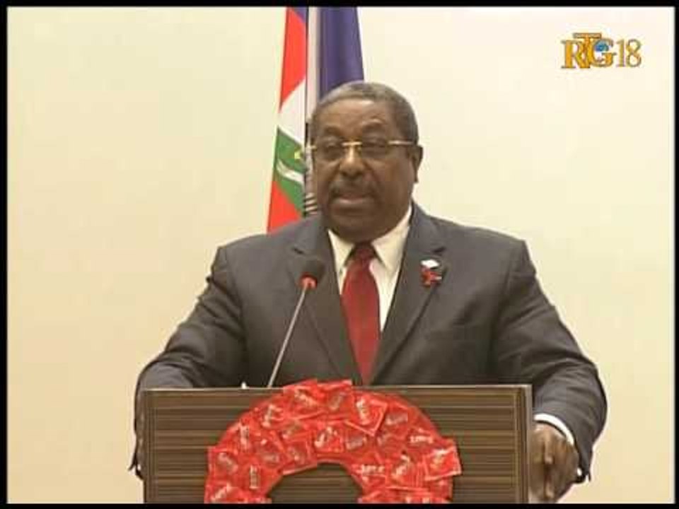 Commémoration de la journée mondiale du SIDA, 1er décembre 2015.