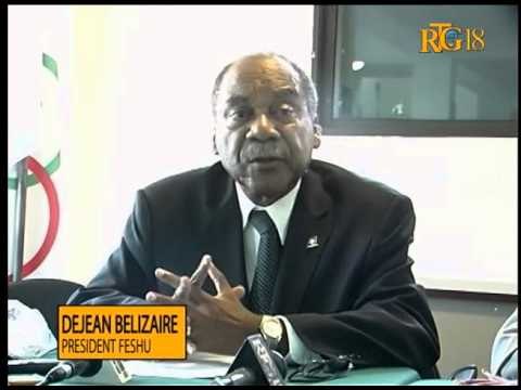 Cérémonie de remise de trophée aux gagnants du Championat Universitaire Saison 2014-2015.